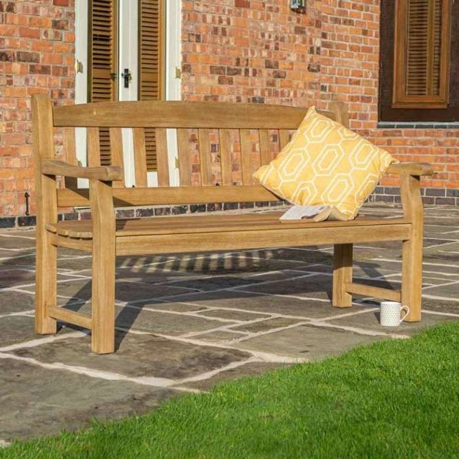 1.5m (4ft) Hardwood Bench