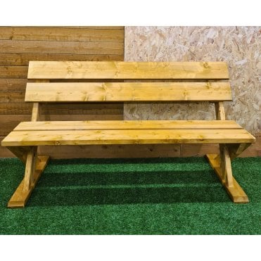 3 Seater Wooden Garden Bench