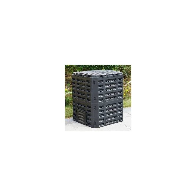 340l Garden Composter Eco Compost Converter Recycling Soil Storage Bin Waste Box