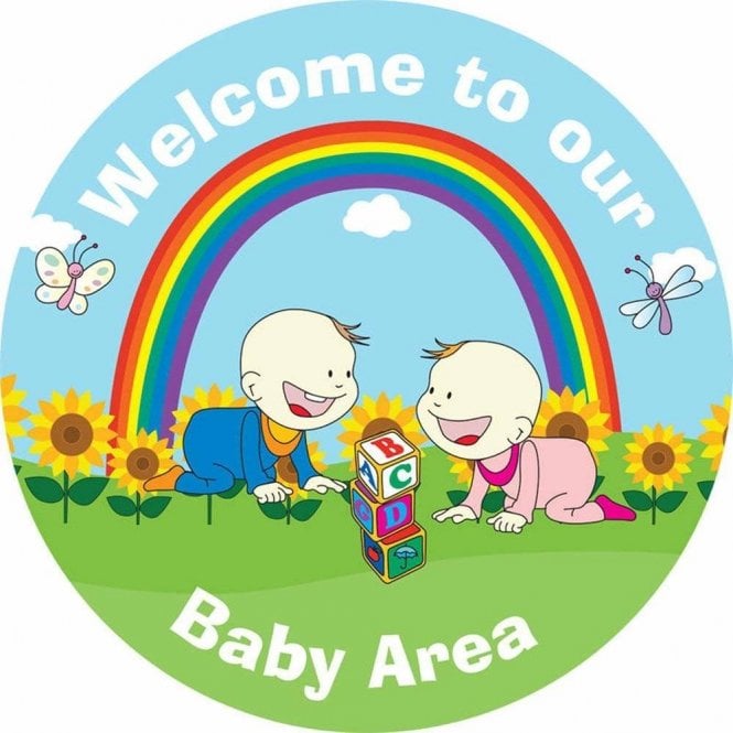 Baby Area - Sunflower sign