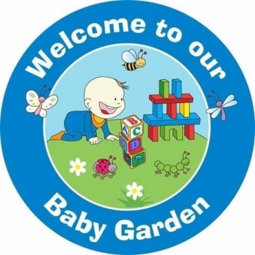 Baby Garden Sign