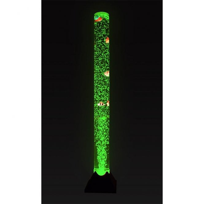 Bubble Light Tube Remote Control, 10 plastic fish, Wall Bracket – 120cm