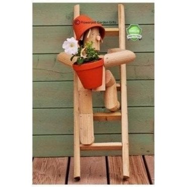 Flowerpot Figure - Climbing Ladder