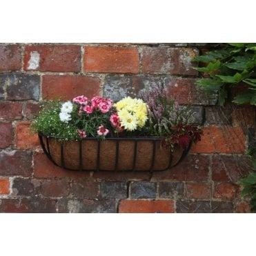 Forged Wall Trough Planter