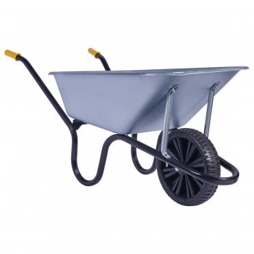 Galvanised Professional Puncture Free Wheelbarrow - 120L