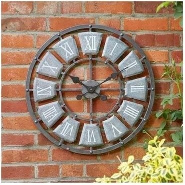Garden Lincoln Clock