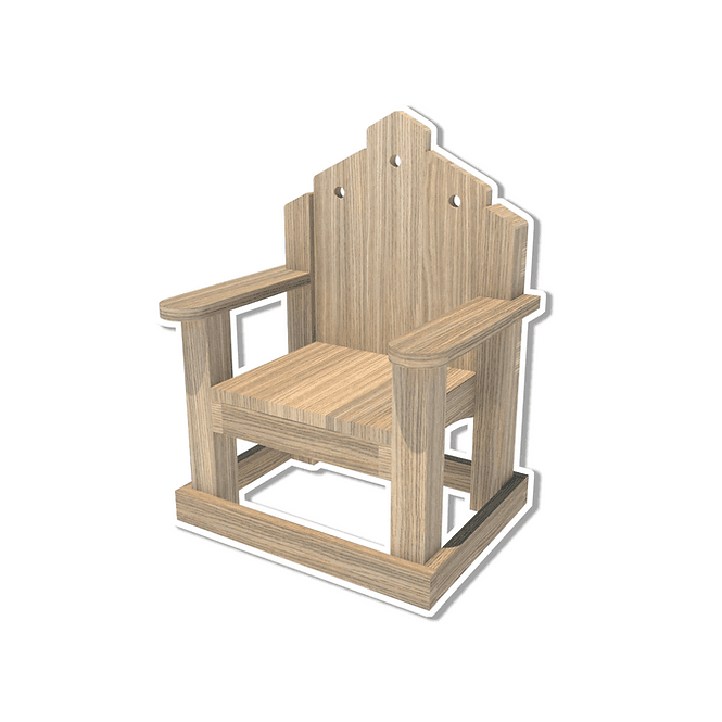 Mobile Free Standing Story Telling Chair