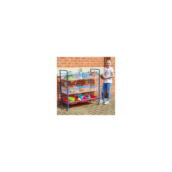 Mobile Wired Sand & Water Trolley