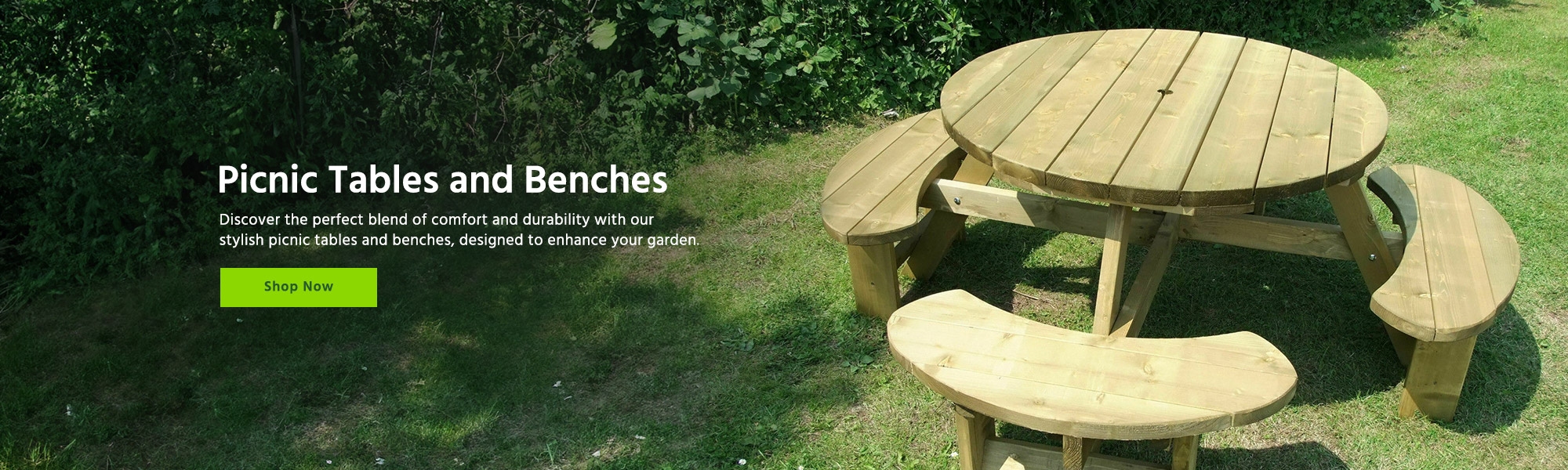 Picnic Tables and Benches