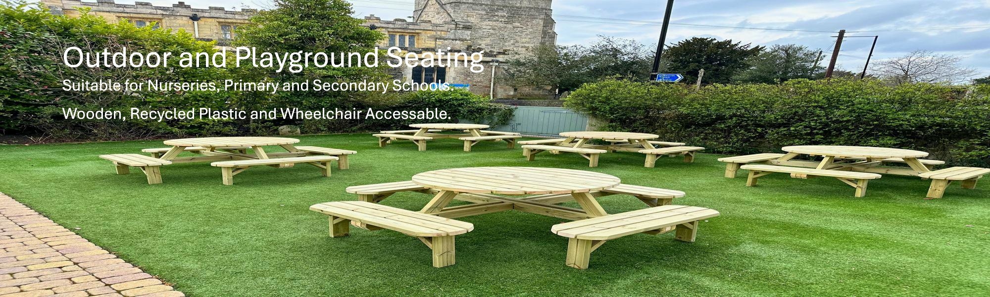 Outdoor and Playground Seating