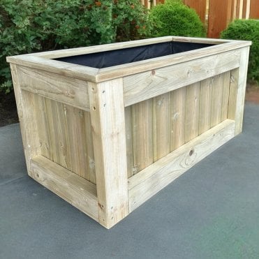 Rectangle Wooden Garden Planter