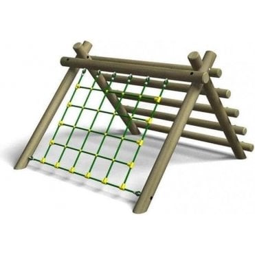 Scramble Net Log Climber