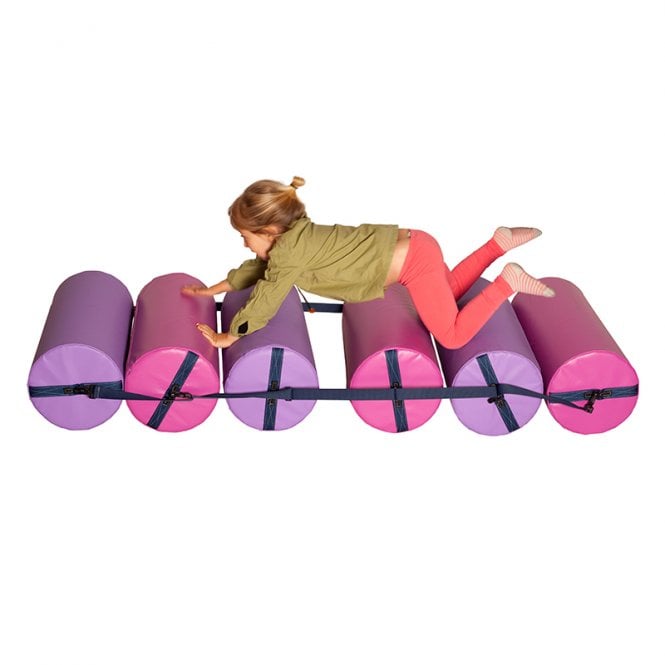 Sliding Foam Cylinders