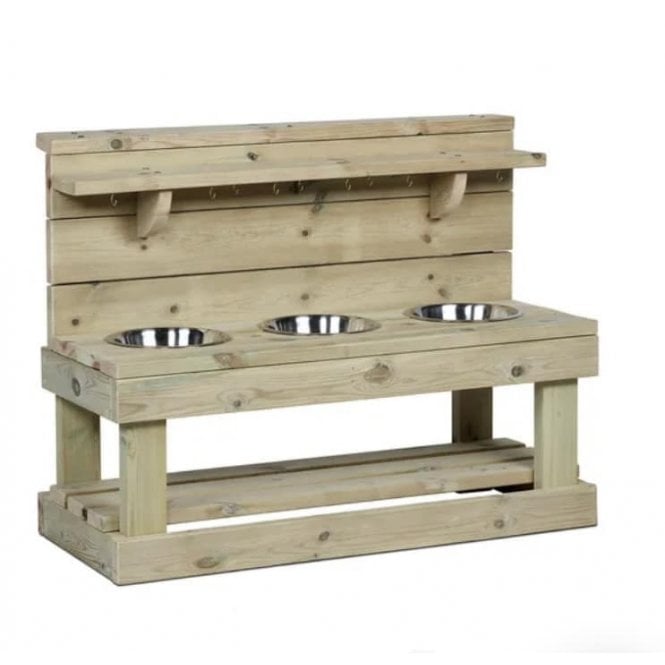Triple Sink Mud Kitchen