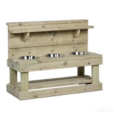 Triple Sink Mud Kitchen