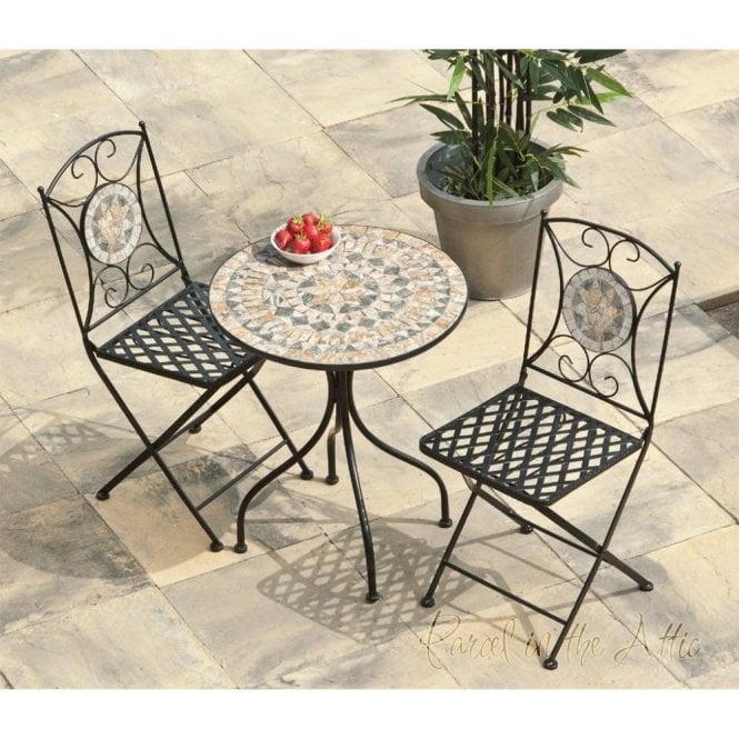 Turin Mosaic Bistro Set - CURRENTLY OUT OF STOCK