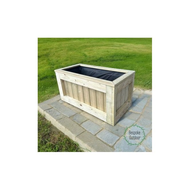 Wooden Garden Planter 150cm L x 40cm W x 60cm High