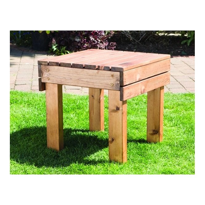 Wooden Outdoor Garden Coffee and Drinks Table
