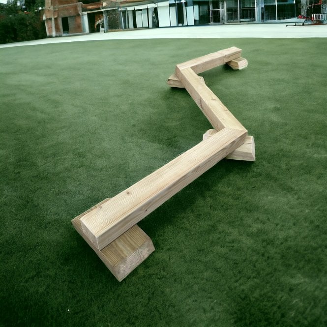 Zig Zag Balance Beam