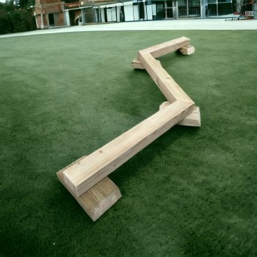 Zig Zag Balance Beam